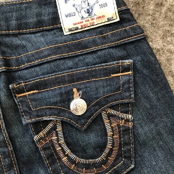 True religion world tour Ladies boot cut jeans - Picture 2 of 13